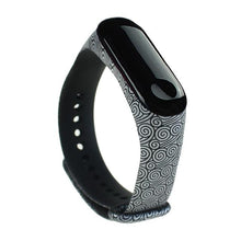 Load image into Gallery viewer, Sport Strap For Xiaomi Mi Band 3 4 5 6 Silicone Wristband Replace Mi band 4 Graffiti style Bracelet For Mi Band 6 band 5 straps