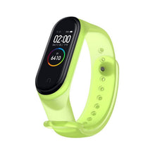 Load image into Gallery viewer, Sport Strap For Xiaomi Mi Band 3 4 5 6 Silicone Wristband Replace Mi band 4 Graffiti style Bracelet For Mi Band 6 band 5 straps