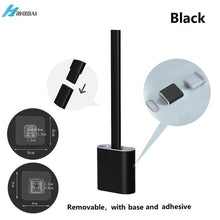 Load image into Gallery viewer, Silicone Bristles Toilet Brush and Holder for Bathroom Storage and Organization Compact Wall Hang Cleaning Kit WC Accessories