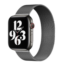 Load image into Gallery viewer, Metal Strap For Apple watch band 44mm 40mm iWatch Series 42mm 38mm stainless steel bracelet magnetic loop Apple watch 345 6 7 se