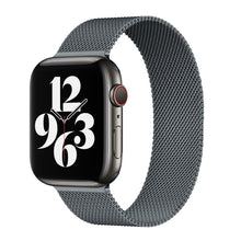 Load image into Gallery viewer, Metal Strap For Apple watch band 44mm 40mm iWatch Series 42mm 38mm stainless steel bracelet magnetic loop Apple watch 345 6 7 se
