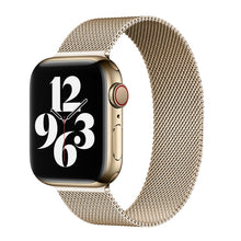 Load image into Gallery viewer, Metal Strap For Apple watch band 44mm 40mm iWatch Series 42mm 38mm stainless steel bracelet magnetic loop Apple watch 345 6 7 se