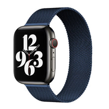 Load image into Gallery viewer, Metal Strap For Apple watch band 44mm 40mm iWatch Series 42mm 38mm stainless steel bracelet magnetic loop Apple watch 345 6 7 se
