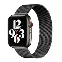 Load image into Gallery viewer, Metal Strap For Apple watch band 44mm 40mm iWatch Series 42mm 38mm stainless steel bracelet magnetic loop Apple watch 345 6 7 se