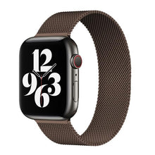 Load image into Gallery viewer, Metal Strap For Apple watch band 44mm 40mm iWatch Series 42mm 38mm stainless steel bracelet magnetic loop Apple watch 345 6 7 se