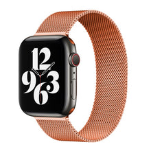 Load image into Gallery viewer, Metal Strap For Apple watch band 44mm 40mm iWatch Series 42mm 38mm stainless steel bracelet magnetic loop Apple watch 345 6 7 se