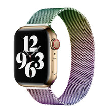 Load image into Gallery viewer, Metal Strap For Apple watch band 44mm 40mm iWatch Series 42mm 38mm stainless steel bracelet magnetic loop Apple watch 345 6 7 se