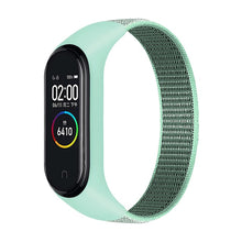 Load image into Gallery viewer, Nylon loop for xiaomi mi band 4 3 strap Sport Bracelet smartwatch Belt pulsera correa xiaomi strap Wristband for Miband 6 5 band