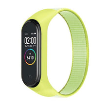 Load image into Gallery viewer, Nylon loop for xiaomi mi band 4 3 strap Sport Bracelet smartwatch Belt pulsera correa xiaomi strap Wristband for Miband 6 5 band