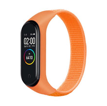Load image into Gallery viewer, Nylon loop for xiaomi mi band 4 3 strap Sport Bracelet smartwatch Belt pulsera correa xiaomi strap Wristband for Miband 6 5 band