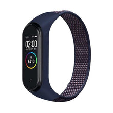 Load image into Gallery viewer, Nylon loop for xiaomi mi band 4 3 strap Sport Bracelet smartwatch Belt pulsera correa xiaomi strap Wristband for Miband 6 5 band
