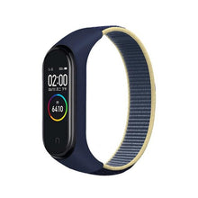 Load image into Gallery viewer, Nylon loop for xiaomi mi band 4 3 strap Sport Bracelet smartwatch Belt pulsera correa xiaomi strap Wristband for Miband 6 5 band