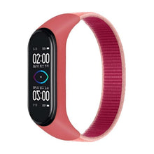 Load image into Gallery viewer, Nylon loop for xiaomi mi band 4 3 strap Sport Bracelet smartwatch Belt pulsera correa xiaomi strap Wristband for Miband 6 5 band