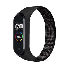Load image into Gallery viewer, Nylon loop for xiaomi mi band 4 3 strap Sport Bracelet smartwatch Belt pulsera correa xiaomi strap Wristband for Miband 6 5 band