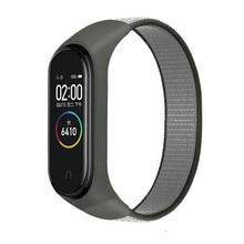 Load image into Gallery viewer, Nylon loop for xiaomi mi band 4 3 strap Sport Bracelet smartwatch Belt pulsera correa xiaomi strap Wristband for Miband 6 5 band
