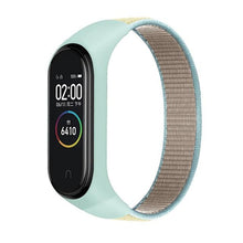 Load image into Gallery viewer, Nylon loop for xiaomi mi band 4 3 strap Sport Bracelet smartwatch Belt pulsera correa xiaomi strap Wristband for Miband 6 5 band