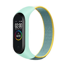 Load image into Gallery viewer, Nylon loop for xiaomi mi band 4 3 strap Sport Bracelet smartwatch Belt pulsera correa xiaomi strap Wristband for Miband 6 5 band