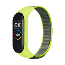 Load image into Gallery viewer, Nylon loop for xiaomi mi band 4 3 strap Sport Bracelet smartwatch Belt pulsera correa xiaomi strap Wristband for Miband 6 5 band