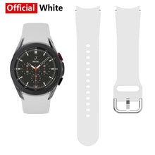 Load image into Gallery viewer, 20mm watch Band For Samsung Galaxy Watch 4 classic 46mm 42mm smartwatch Silicone Sports Bracelet Galaxy Watch 4 44mm 40mm Strap