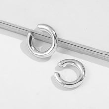 Load image into Gallery viewer, Punk Rock Gold Color Clip Earrings No Piercing Trendy Link Chain Earcuffs Statement Cartilage Earrings for Women Party Jewelry