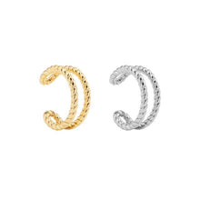 Load image into Gallery viewer, Punk Rock Gold Color Clip Earrings No Piercing Trendy Link Chain Earcuffs Statement Cartilage Earrings for Women Party Jewelry