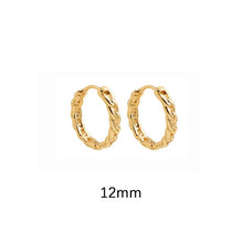 Load image into Gallery viewer, Punk Rock Gold Color Clip Earrings No Piercing Trendy Link Chain Earcuffs Statement Cartilage Earrings for Women Party Jewelry