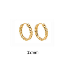 Load image into Gallery viewer, Punk Rock Gold Color Clip Earrings No Piercing Trendy Link Chain Earcuffs Statement Cartilage Earrings for Women Party Jewelry
