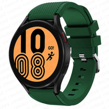 Load image into Gallery viewer, 20mm 22mm Band for Samsung Galaxy Watch 4/Classic/3/46mm/42mm/active 2 Gear s3 /S2 silicone bracelet Huawei GT/2/GT2 Pro strap