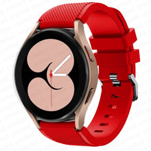 Load image into Gallery viewer, 20mm 22mm Band for Samsung Galaxy Watch 4/Classic/3/46mm/42mm/active 2 Gear s3 /S2 silicone bracelet Huawei GT/2/GT2 Pro strap