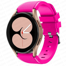 Load image into Gallery viewer, 20mm 22mm Band for Samsung Galaxy Watch 4/Classic/3/46mm/42mm/active 2 Gear s3 /S2 silicone bracelet Huawei GT/2/GT2 Pro strap