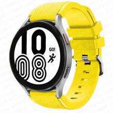 Load image into Gallery viewer, 20mm 22mm Band for Samsung Galaxy Watch 4/Classic/3/46mm/42mm/active 2 Gear s3 /S2 silicone bracelet Huawei GT/2/GT2 Pro strap