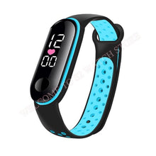Load image into Gallery viewer, Fashion Sports Watch For Kids Children Waterproof Led Digital Watch Ultra-light Silicone Strap Teen Boys Girls WristWatch Unisex