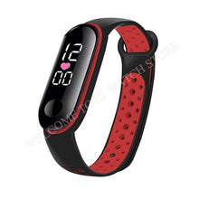 Load image into Gallery viewer, Fashion Sports Watch For Kids Children Waterproof Led Digital Watch Ultra-light Silicone Strap Teen Boys Girls WristWatch Unisex