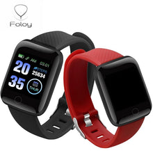 Load image into Gallery viewer, Foloy men's watch 116plus Large Screen Blood Pressure Sleep IP67 digital smartwatch female watches