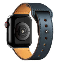 Load image into Gallery viewer, Leather strap For Apple watch band 44mm 40mm 42mm 38mm 44 mm Smartwatch Accessories wristband bracelet iWatch 3 4 5 SE 6 7