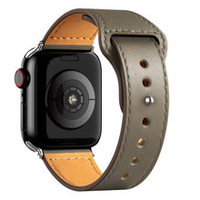 Load image into Gallery viewer, Leather strap For Apple watch band 44mm 40mm 42mm 38mm 44 mm Smartwatch Accessories wristband bracelet iWatch 3 4 5 SE 6 7