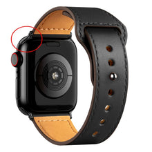 Load image into Gallery viewer, Leather strap For Apple watch band 44mm 40mm 42mm 38mm 44 mm Smartwatch Accessories wristband bracelet iWatch 3 4 5 SE 6 7