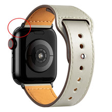Load image into Gallery viewer, Leather strap For Apple watch band 44mm 40mm 42mm 38mm 44 mm Smartwatch Accessories wristband bracelet iWatch 3 4 5 SE 6 7