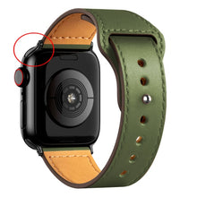 Load image into Gallery viewer, Leather strap For Apple watch band 44mm 40mm 42mm 38mm 44 mm Smartwatch Accessories wristband bracelet iWatch 3 4 5 SE 6 7