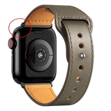 Load image into Gallery viewer, Leather strap For Apple watch band 44mm 40mm 42mm 38mm 44 mm Smartwatch Accessories wristband bracelet iWatch 3 4 5 SE 6 7