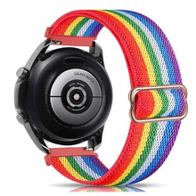Load image into Gallery viewer, Nylon strap For Samsung Galaxy watch 4/classic/3/Active 2/Gear S3/amazfit Adjustable Elastic bracelet Huawei GT 2/2e/Pro band