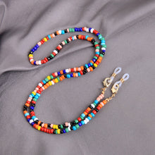 Load image into Gallery viewer, kissme Sunglasses Masking Chains For Women Multiple Acrylic Pearl Crystal Eyeglasses Chains 2021 New Fashion Jewelry Wholesale