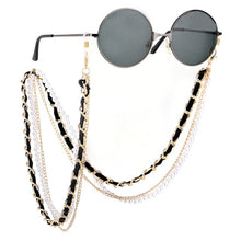 Load image into Gallery viewer, kissme Sunglasses Masking Chains For Women Multiple Acrylic Pearl Crystal Eyeglasses Chains 2021 New Fashion Jewelry Wholesale