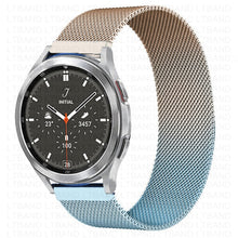 Load image into Gallery viewer, 20mm 22mm magnetic strap For Samsung Active 2 40/44mm Gear S3 bracelet Huawei GT/GT2/2e Galaxy watch 3/4 Classic 45/42mm band