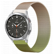 Load image into Gallery viewer, 20mm 22mm magnetic strap For Samsung Active 2 40/44mm Gear S3 bracelet Huawei GT/GT2/2e Galaxy watch 3/4 Classic 45/42mm band