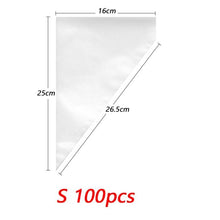 Load image into Gallery viewer, 100 PCS Disposable Pastry Bag S/M/L Confectionery Bags Cake Cream Icing Fondant Decorating Kitchen Baking Piping Bag Tools