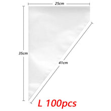 Load image into Gallery viewer, 100 PCS Disposable Pastry Bag S/M/L Confectionery Bags Cake Cream Icing Fondant Decorating Kitchen Baking Piping Bag Tools