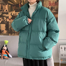 Load image into Gallery viewer, 2021 Winter Coat Men's Warm Parkas Streetwear Cotton Coats Slim Male Jackets Windproof Padded Coat Mens Clothing Dropshipping