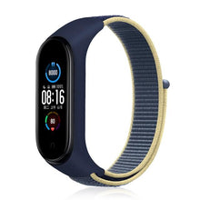 Load image into Gallery viewer, Bracelet for mi band 6 5 Strap Nylon Sport loop watch Belt pulsera correa Miband strap Wristband for xiaomi Mi band 4 3 Bracelet
