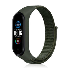 Load image into Gallery viewer, Bracelet for mi band 6 5 Strap Nylon Sport loop watch Belt pulsera correa Miband strap Wristband for xiaomi Mi band 4 3 Bracelet